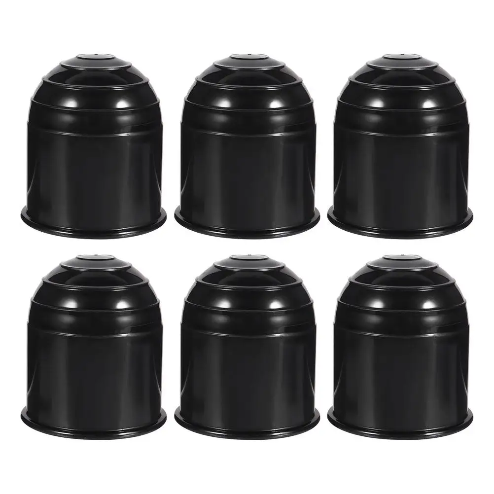 

6Pcs Trailer Hitch Ball Cover Durable Nylon Dirt Protector Cap Set for Rv and Car Trailers Hitch Ball Protector