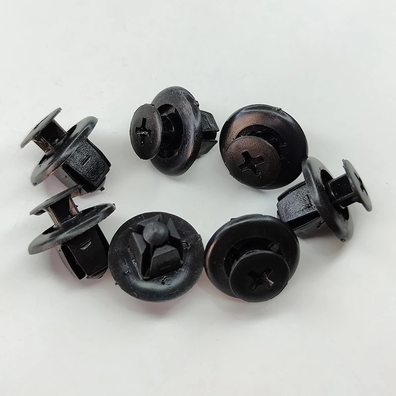 10/30PCS Car Rear Fender Leaf Lining Clasp Clip For Mitsubishi Outlander EX Lancer ASX Luxgen Fastener Wheel Arch Mudguard Clips