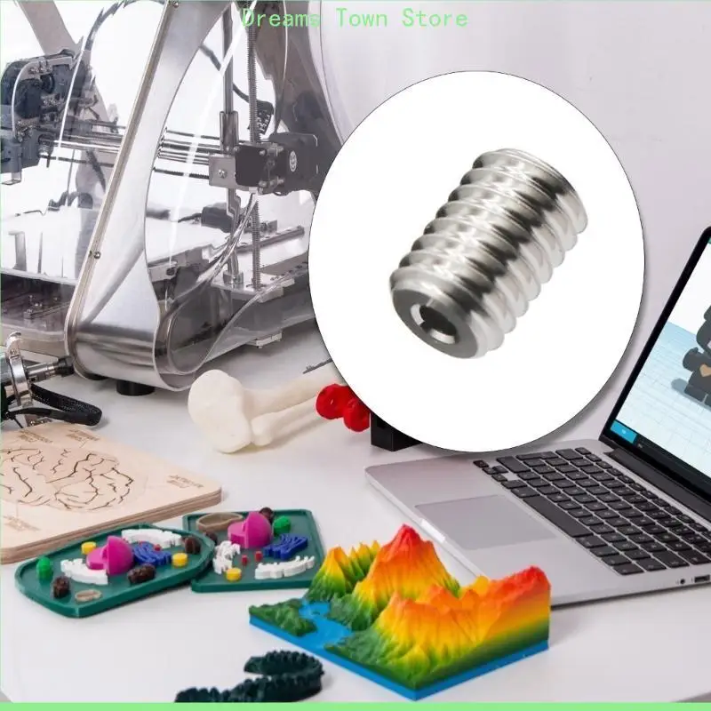 

HX6A Высокий поток CHT Сопло разъем медного разъема Hotend Adapter для вулкана