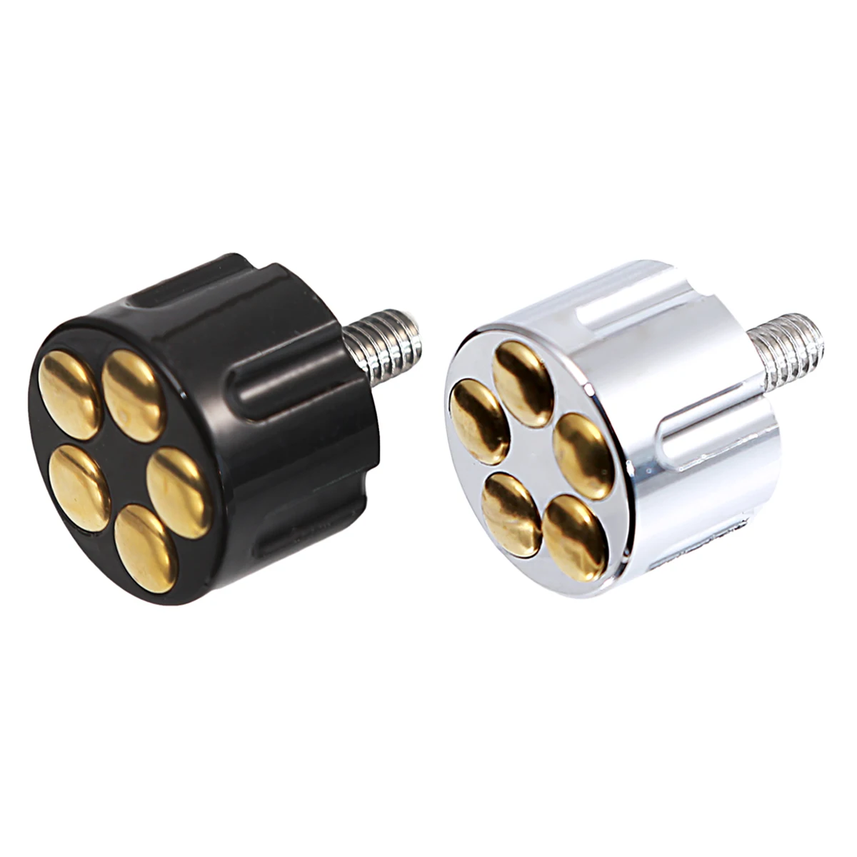 Vis de garde-boue en aluminium avec bouchons en laiton, 2,2 de siège arrière, Harley Sportster 883, 1200, Touring, ocia Softail Street, foetal de 1996-2023