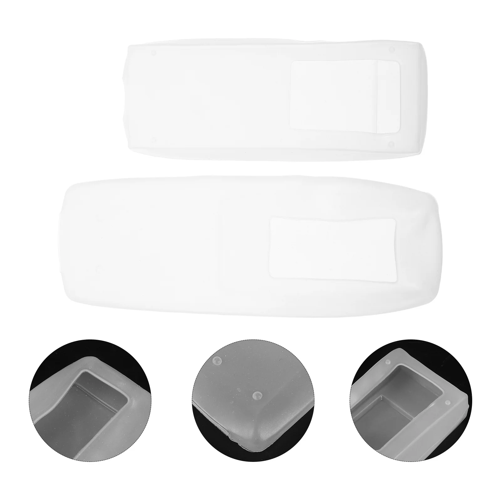 

4Pcs High-Quality Silicone Remote Controller Cover Classic Shape Adorable Fashionable Decorative Effect Waterproof Long Serving