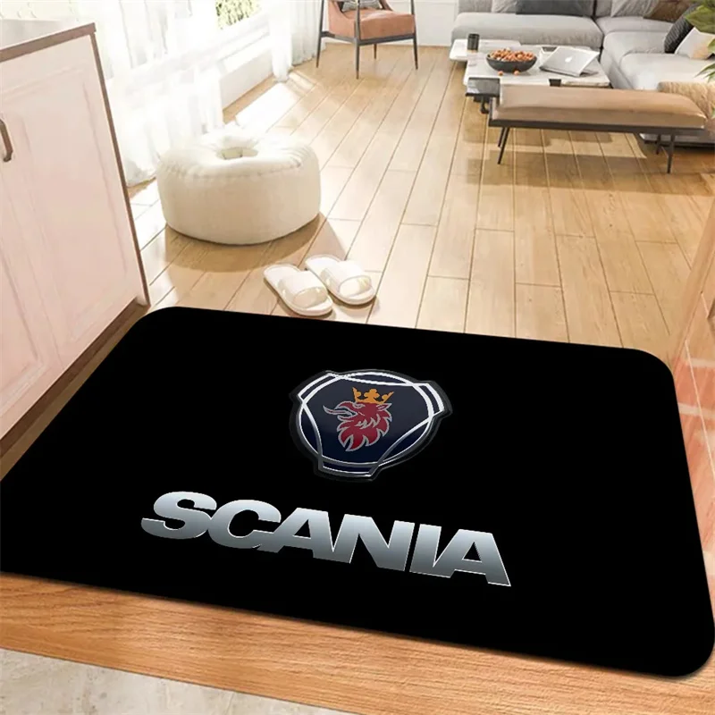 Top Class Truck S-Scania Long Rugs Kids Room Bedroom Decoration Balcony Anti-Slip Doormat Living Room Alfombra