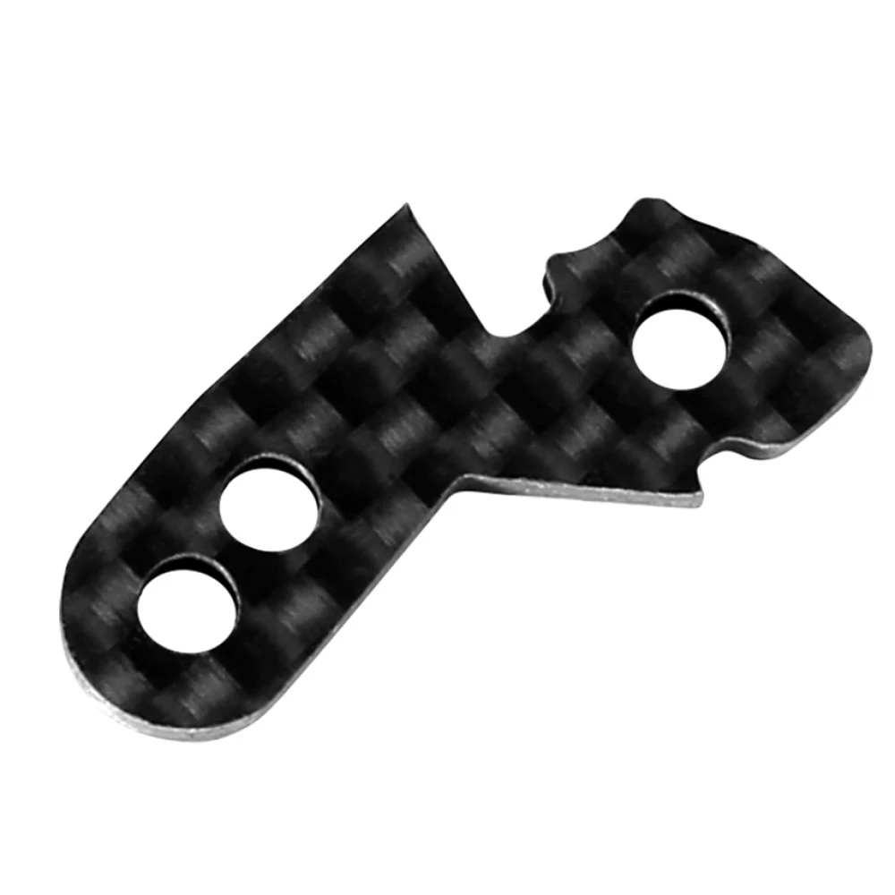 For 1/10 TAMIYA TT02 Upgrade Parts TATT-031 Carbon Fiber Steering Plate LY116 RC Model Car Replacement Accessories