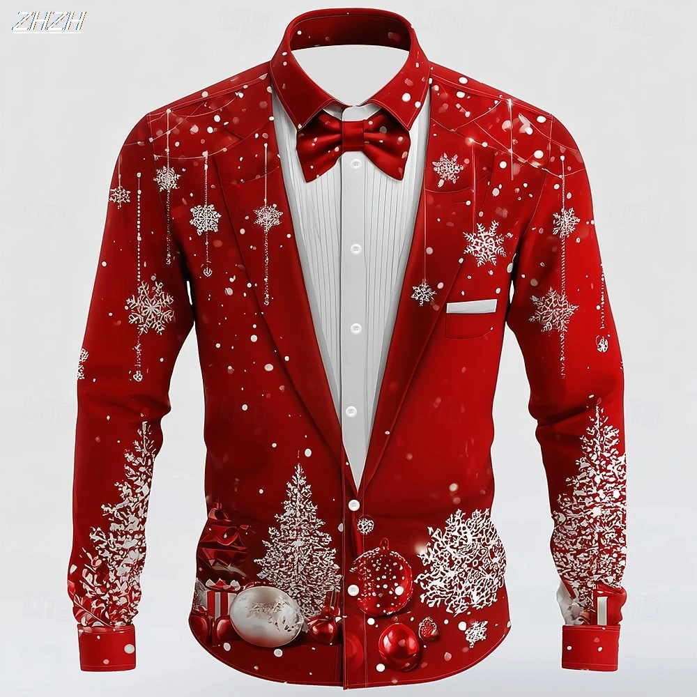 Мужская рождественская рубашка – обзор и цена Men'S Holiday Formal Wear