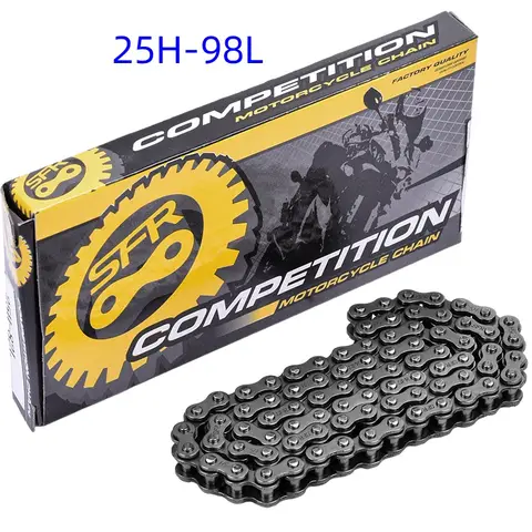 25H-98L Motorcycle Engine Camshaft Timing Chain For Suzuki DR100 DR125 SE DR-Z125 DRZ125 GN125 E  GN125E LT160 QuadRunner
