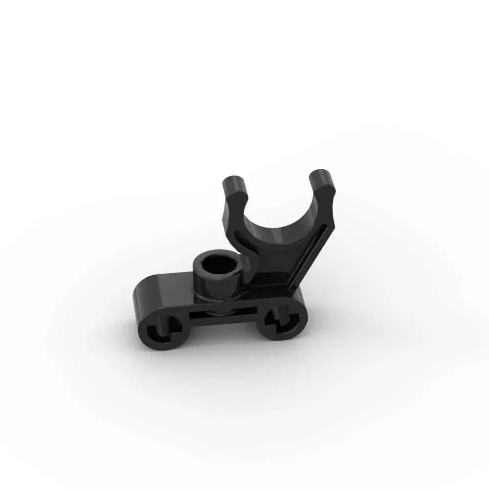 MOC 10PCS 4159 Sports Car Motorcycle Gear Shift Forked Vehicle Bricks Changeover Catch Double Fork Building Block Fun Toys Gift