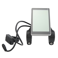 6 PIN Bike Display Panel, Electric Bike M5 LCD Display Waterproof Connector Panel Electric Scooter Display Panel Screen