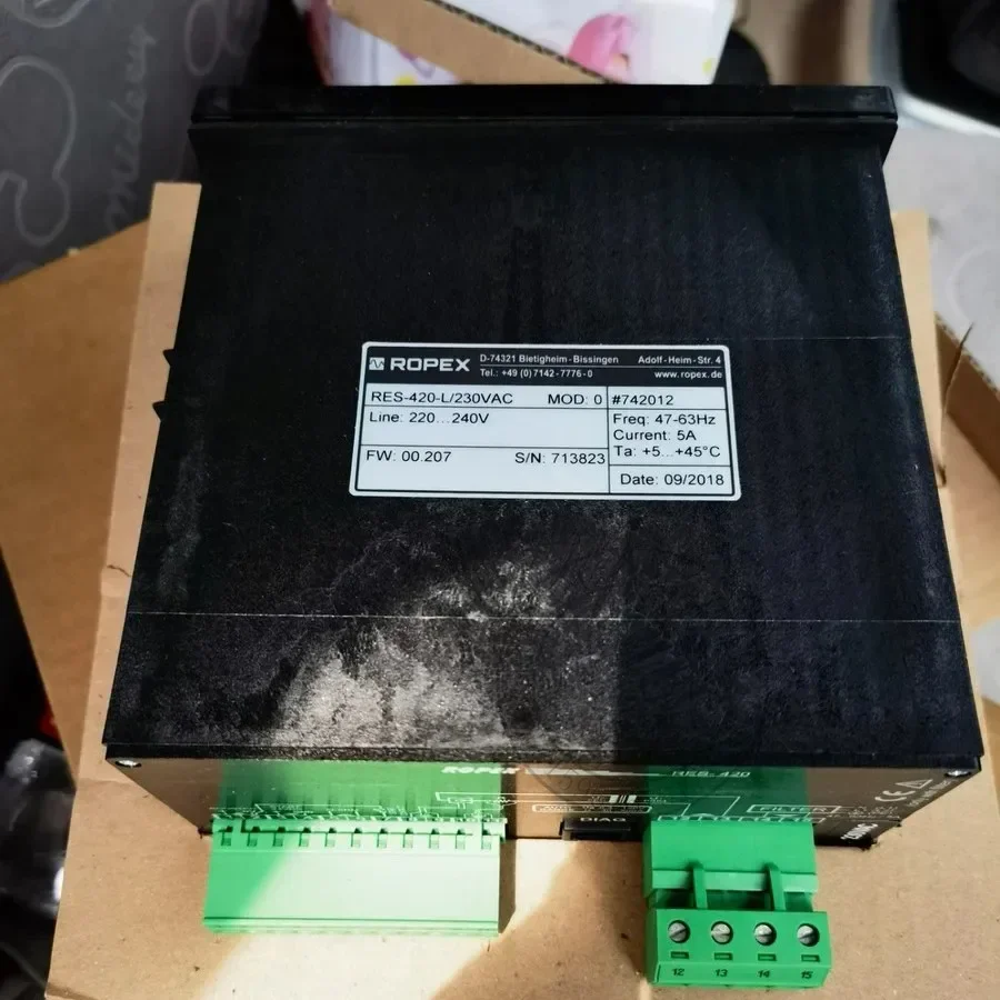 2026.4 Original ROPEX Heat Sealing Controller RES-420-L/401/402 230/400VAC Spot Pre-auction Inquiry