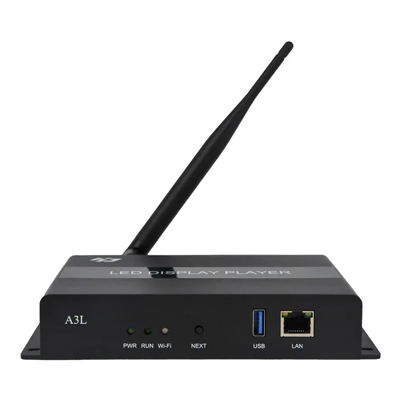 Huidu A3L Asynchronous LED Controller for LED Display Supports Mobile Phone Wireless Control Multimedia Player