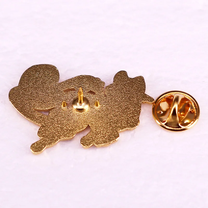 Fantasy starry fox hard Enamel Pin animal brooch jewelry