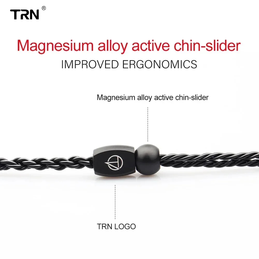 TRN A3 6 Core สายหูฟัง IEM สายอัพเกรด 3.5 มม.0.75/0.78 มม.2 ขา MMCX สายหูฟังสําหรับ TRN V30/V20/V80/V90/ZST/EDX/ZS6