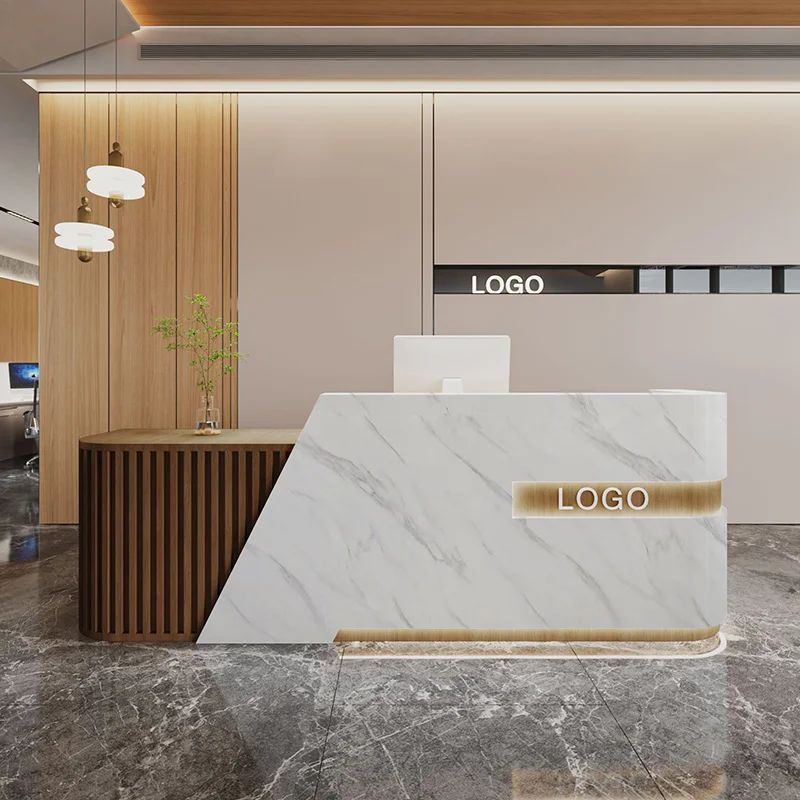 

Роскошная косметологическая стойка регистрации, офисный магазин, стойка, стол, салон красоты, отель, промышленный современный офис, мебель для дома