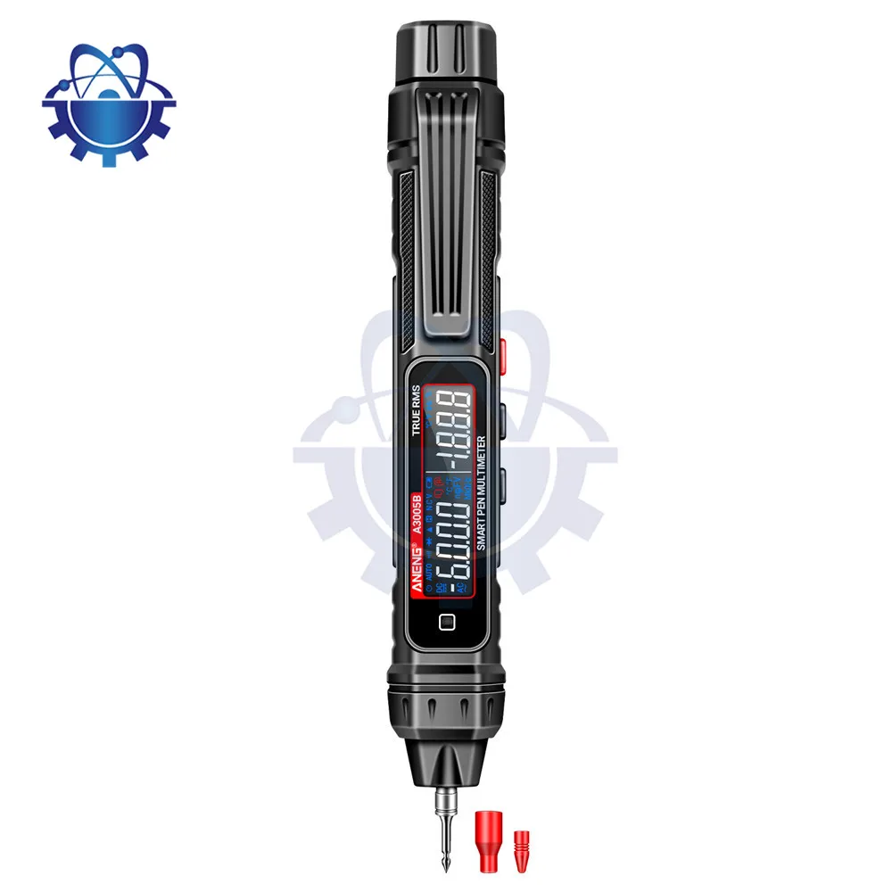 ANENG A3005 Multimetro Digitale Penna Tipo 4000 Conta Misuratore Professionale Non Contatto Auto AC/DC Tensione Ohm Tester Diodo per Utensile