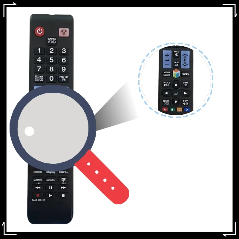 

Smart 3D LCD LED HDTV Remote Control AA59-00638A Replacement Compatible with PS64E8000GU PS51E8000GU UE40ES800 UE46ES Models