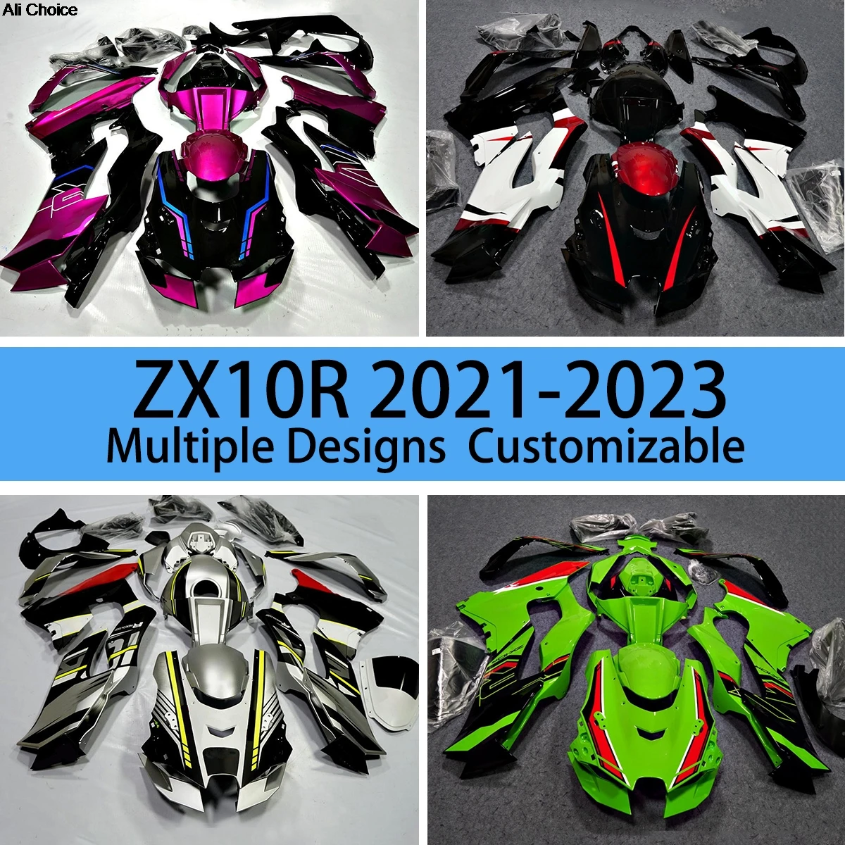 Full set Fairings ZX10R 2021 2022 2023 Prime ABS Motorcycle Fairing Kit for Kawasaki ZX 10R 21 22 23