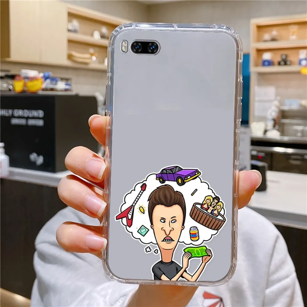 Beavis and Butt-Head Phone Case For Huawei Mate P10 P20 P30 P40 P50 Smart Z Honor 50 60 70 Pro Lite Transparent Case