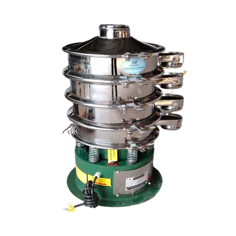 High Efficiency Large Output Vibration Sifter Glucose Sieving Circular Rotary Vibrating Screen