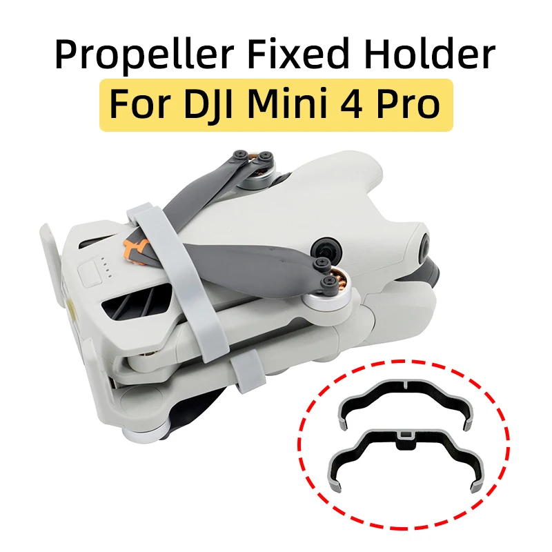 For DJI Mini 3/3pro 4Pro Drone Propeller Fixed Holder Paddle Blades Storage Anti-sway Protective Prop Wing Fix Bracket Accessory