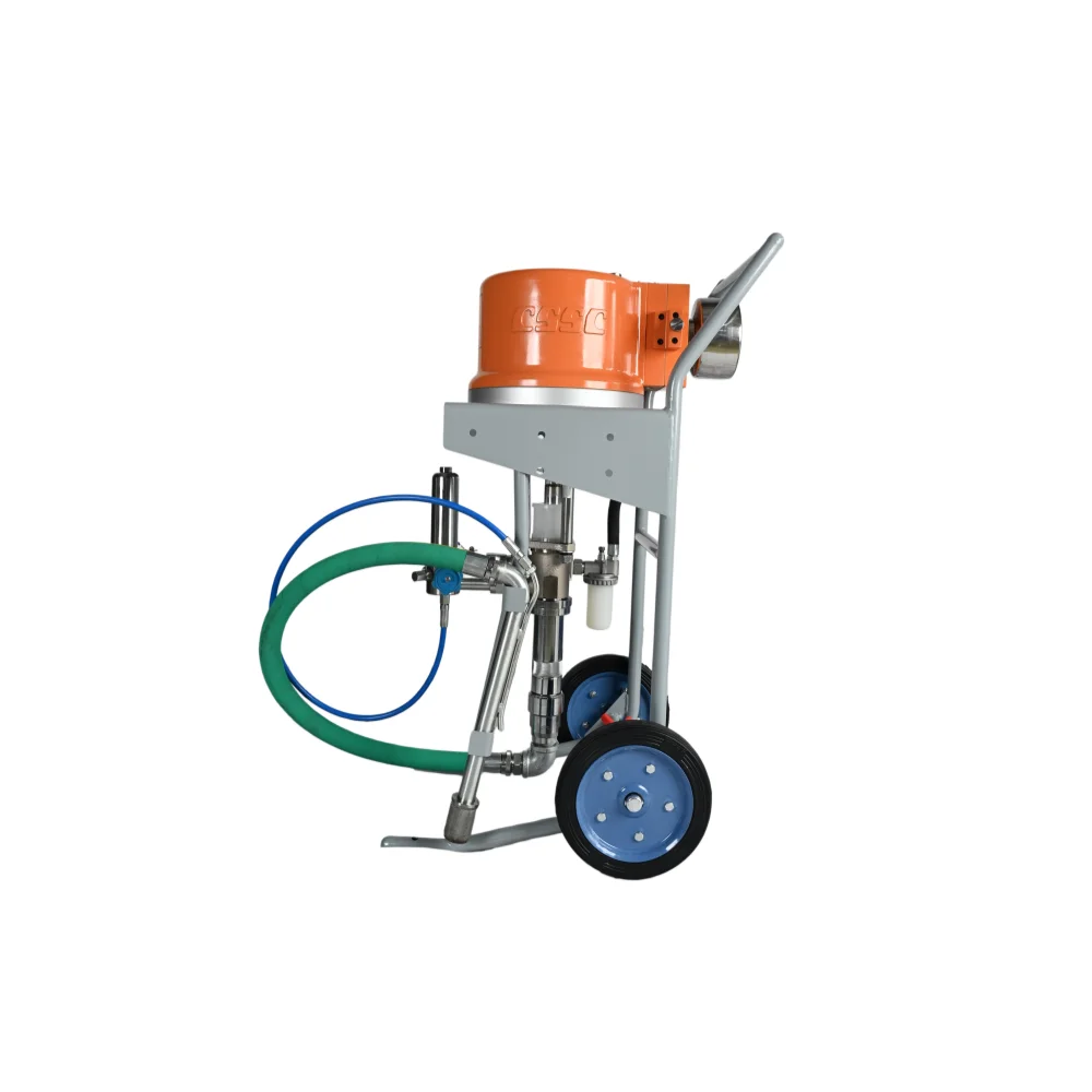 QPT7037K Professional High Pressure Air-Powered Airless Spray Gun High Productivity 370cc Displacement Pneumatic Sprayer