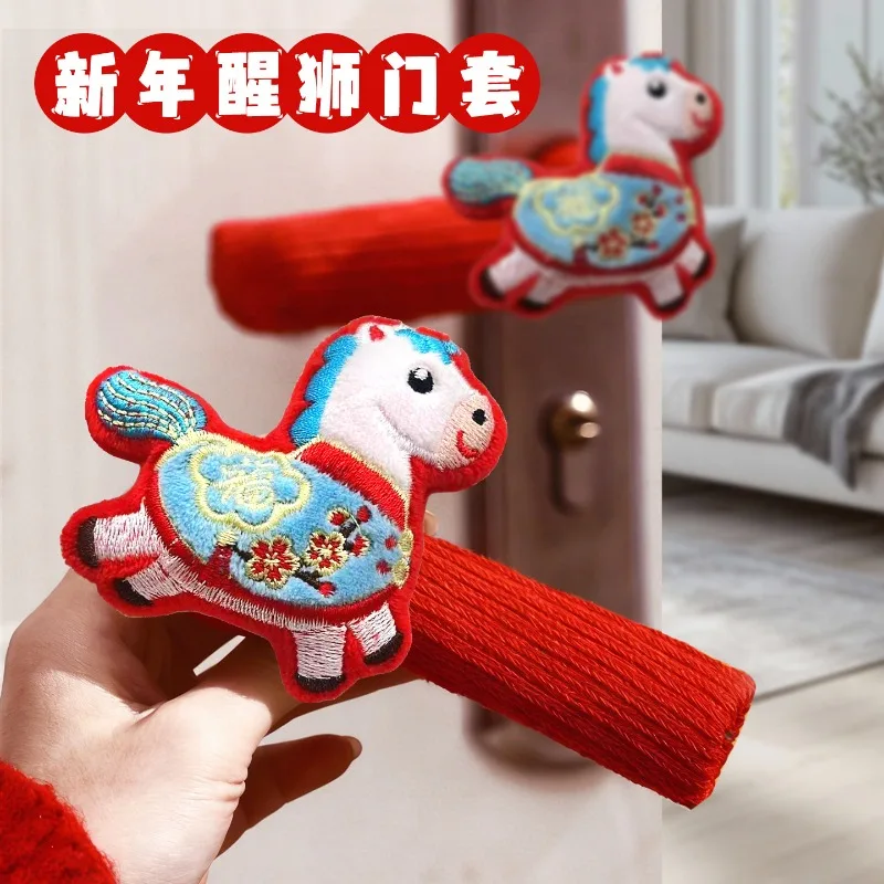 

Декорации на 2026 год (Год Лошади): Новогодние украшения для дома и дверей, товары для Весеннего фестиваля