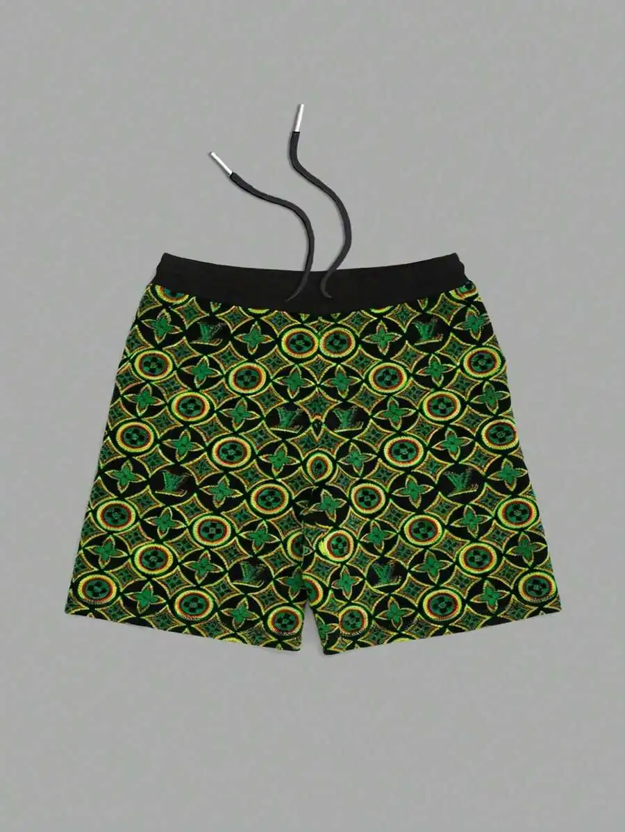

Mens Printed Casual Shorts For Swimming Surfing Fitness Holiday Waterpark