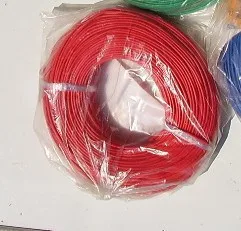 Wire RV 0.5 Square RV0.5mm2 Multi-strand Copper Wire Red Yellow Green Black Blue White 1 Roll 30