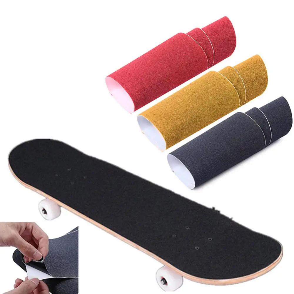 Professional PVC Skateboard Sand paper Grip Tape Sand Paper Skateboard Skate Skating Scooter Sticker Longboarding