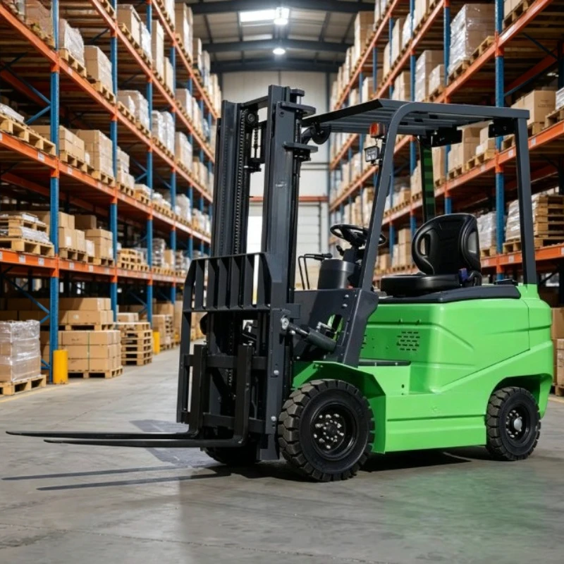 Customized 1.5 Ton Electric Hydraulic Forklift Truck 3m 4m 6m AC Motor Powered Pallet Truck 3T Forklift Stacker