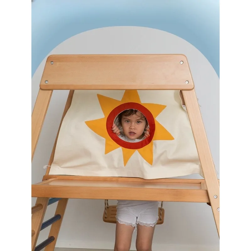 Sunny day climbing frame, indoor baby family small paradise slide swing sensory integration training