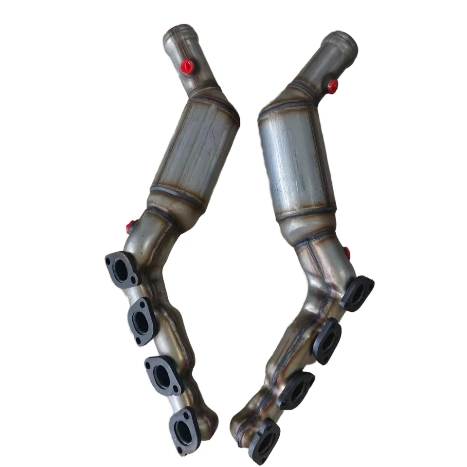 Catalytic Converter for 323 328 E70 X5 Series 4.8L-Stainless Steel Euro V OBD2 Emission  100% Tested