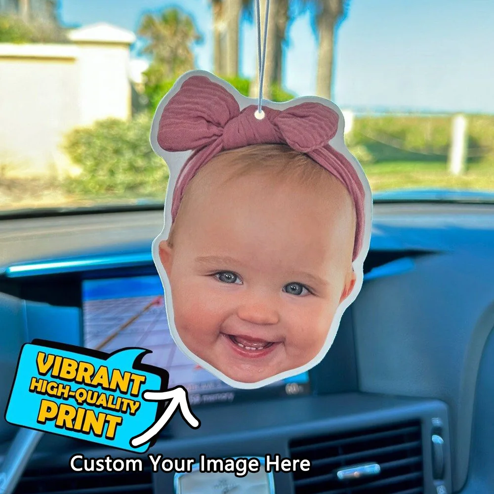 1 Buah Gantungan Mobil PMMA Kustom - Gambar Kustom Yang Dipersonalisasi, DIY, Terukir Laser, Aksesori Mobil Penggunaan Sehari-hari Ideal & Hadiah Manis untuk Pe