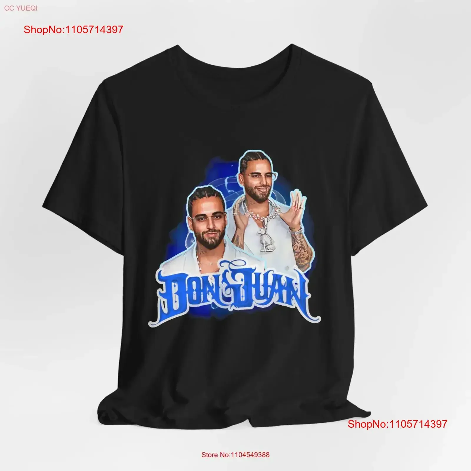 Don Juan Maluma T Shirt vintage Washed Comfortable fashion Soft Stylish Versatile Breathable Slightly designer clothes homme