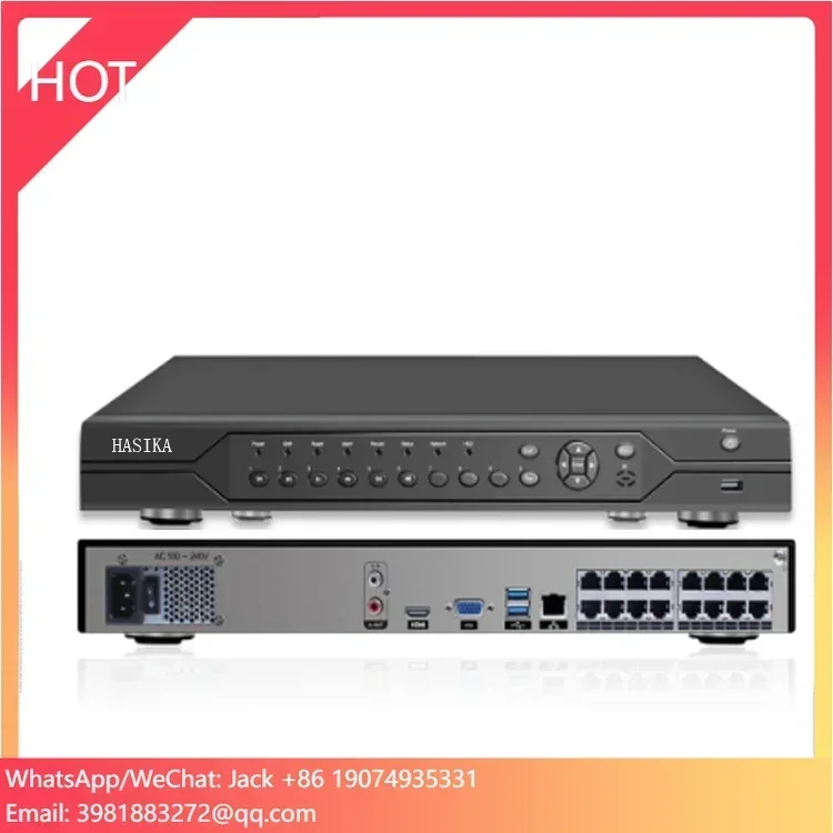 

16 Channels Cctv H.265 POE Network Video Recorder 5MP 16ch Dvr IP POE NVR for Security Camera