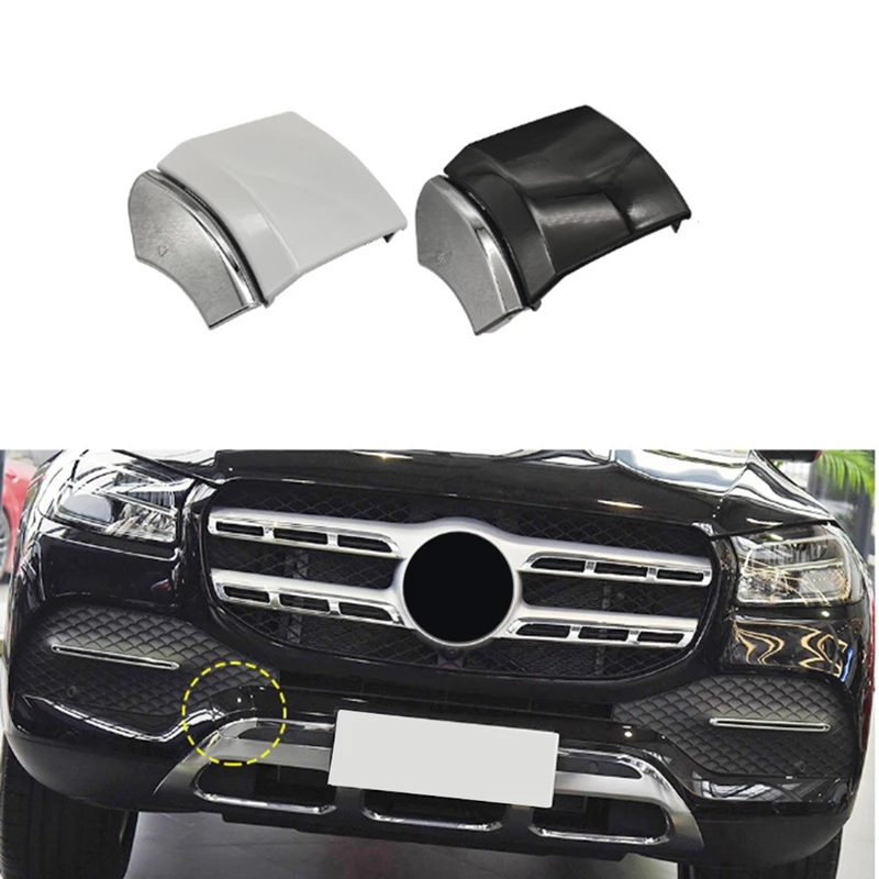 Car Front Bumper Towing Hook Cover Tow Hook Cap Painted 1678855002 For Mercedes-Benz GLS W167 2020-2023