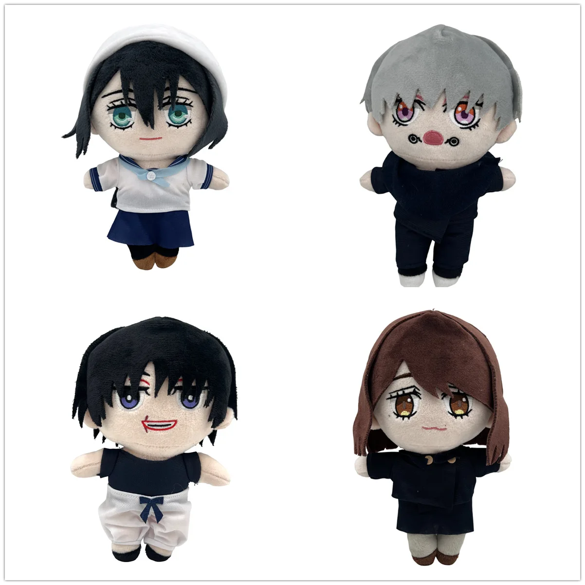 

20cm Anime Fushiguro Toji Plush Doll Ieiri Shoko Inumaki Toge Cosplay Stuffed Toy