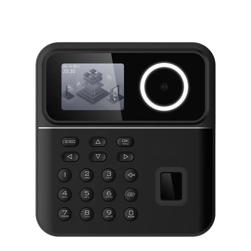 

Attendance machine clock in fingerprint password facial recognition remote online management access control machine A23