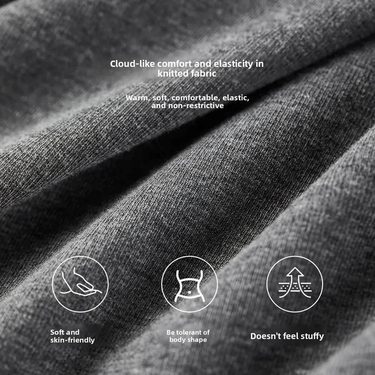 SENTUBILA Women's Knit T-shirt Design-Fitted Sheer Floral Lace Sleeve O-neck Tees 2025 Autumn Simple Slim-fit Tops 153TA3421