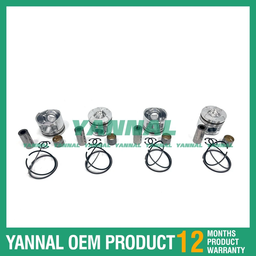 

Piston With Rings For Mitsubishi 4D56 Engine Parts