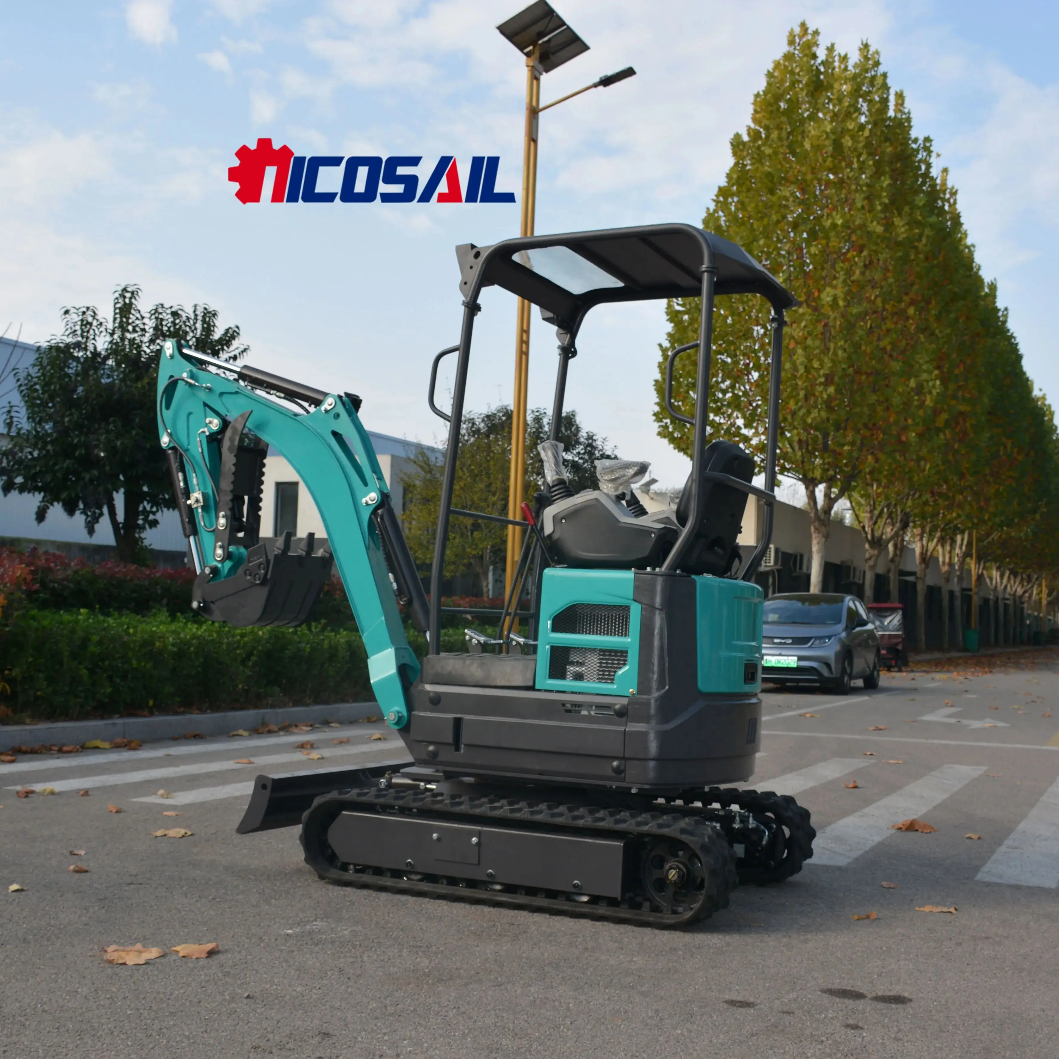 توصيل مجاني للحفارات الصغيرة الصينية الصغيرة للبيع بسعر 1800 كيلو جرام و1.8 طن