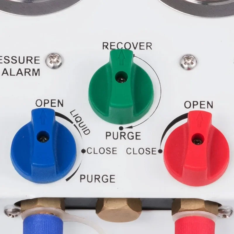 VEVOR آلة استعادة المبردات HVAC ضاغط تكييف الهواء المحمول مع تركيب الأنابيب 1/2 HP لجميع CFC المشتركة HFC HCFC