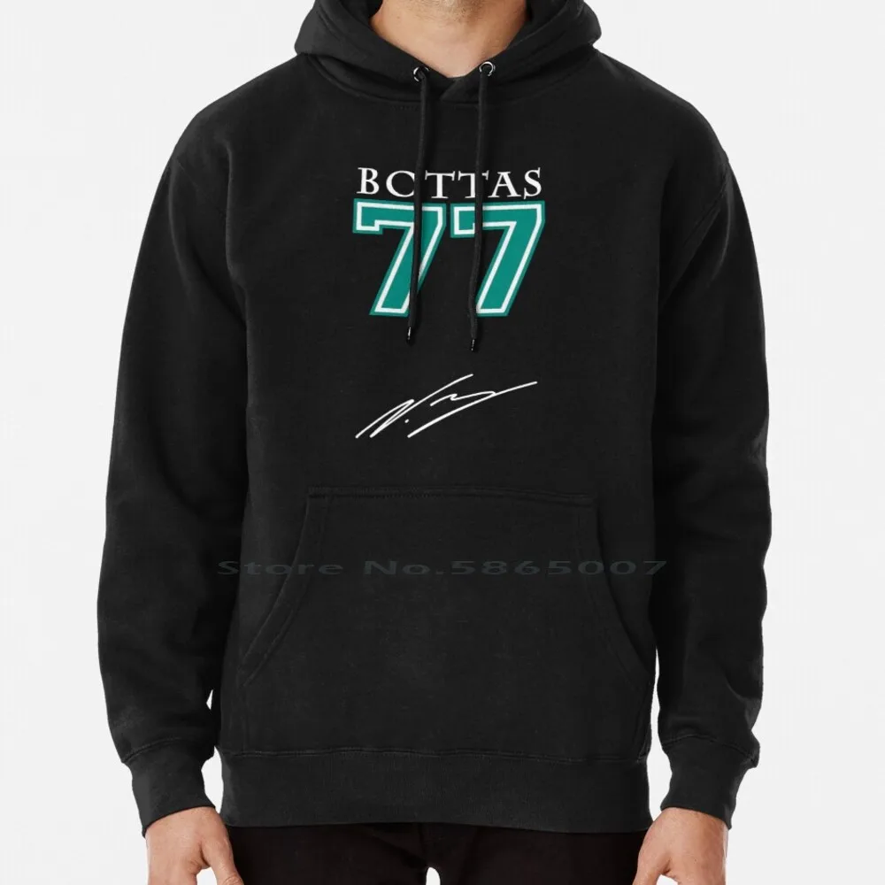 Valtteri Bottas Signature-2021 Hoodie Sweater 6xl Cotton Valtteri Bottas World Team Formula Car 2020 Car F 1 Car Racing