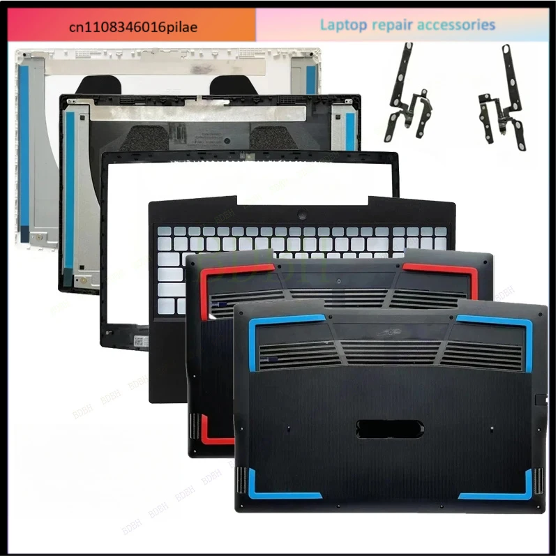 New Laptop Shell For Dell G3 15 3590 3500 P89F LCD Back Cover/Front Bezel/Hinges/Palmrest/Bottom Case 0747KP 03HKFN 0YGCNV