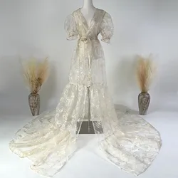 Don & Judy-Robe de mariée en organza avec fente avant pour femme enceinte, robe de mariée de luxe, robe de soirée, Rhde promo, grande taille, tout autre, séance photo