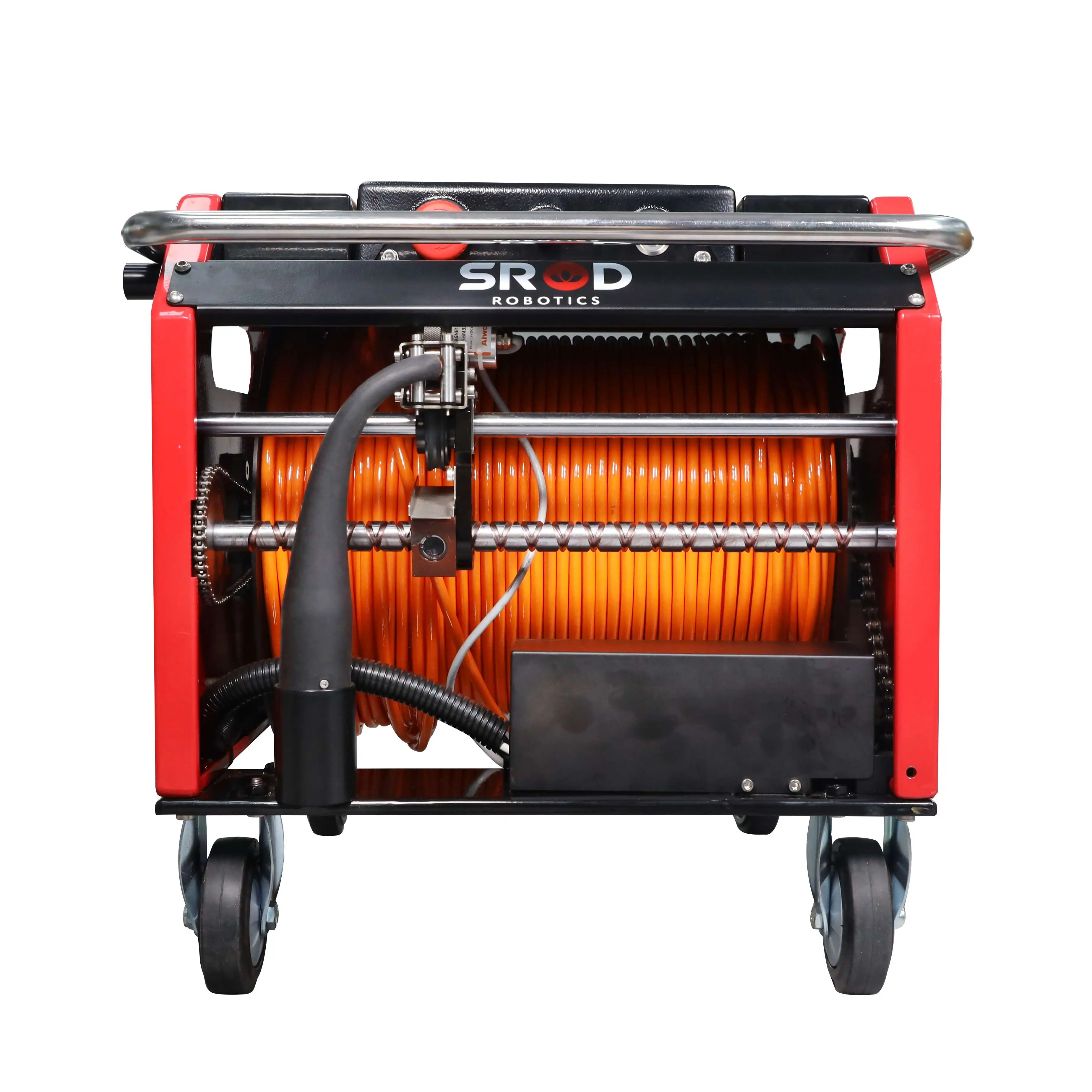 Водонепроницаемый робот для проверки видеонаблюдения IP68 с 2-мегапиксельным разрешением