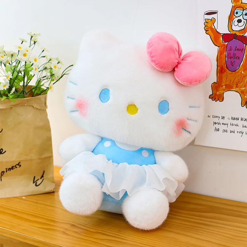 ตุ๊กตาซานริโอ้ เฮลโล คิตตี้ น่ารัก ขนาด 50 ซม. ของเล่นตุ๊กตาผ้าพลัฌ อนิเมะ ซานริโอ้ เคทีแคท ตุ๊กตาสำหรับเด็ก ของขวัญวันเกิด คริสต์มาส น่ารัก นุ่ม ใช้เป็นหมอนได้