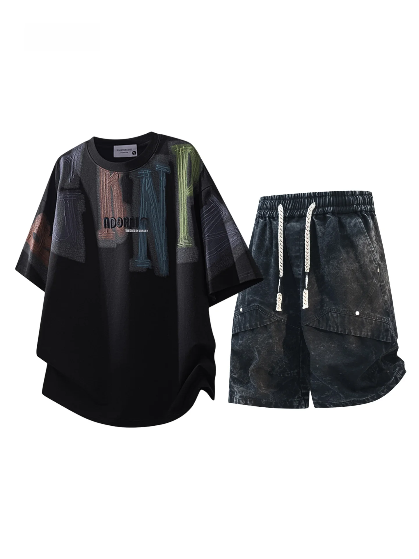 glm-american-cool-sport-t-shirt-jeans-set-men-summer-2026-popular-summer-clothes-whole-set-casual-sportswear-for-teens