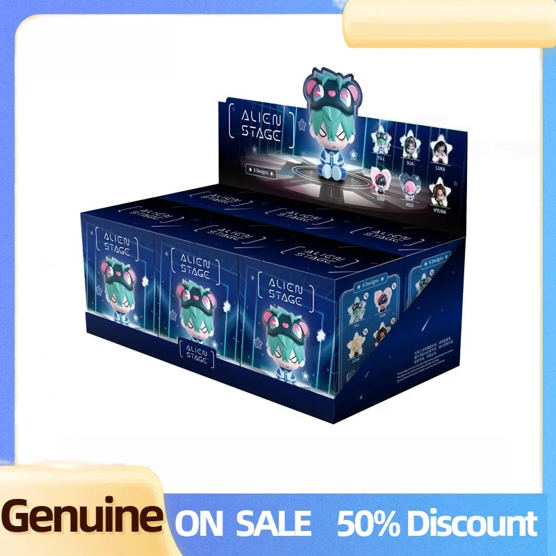 

In Stock Original Alien Stage Free Stage Blind Box Anime Figure Mystery Box Guess Bag Aline Stage Model Doll Surprise Gift Toy