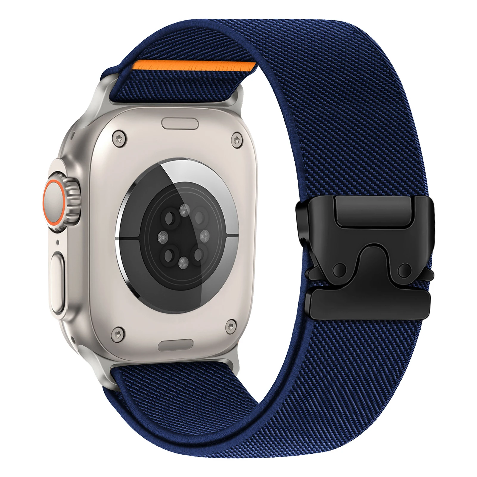 Fallschirm-Nylonarmband für Apple Watch Band 46mm Ultra 3 2 49mm 44mm 42mm 40mm 45mm 41mm Armband IWatch Series 11 10 9 8 7 6 SE