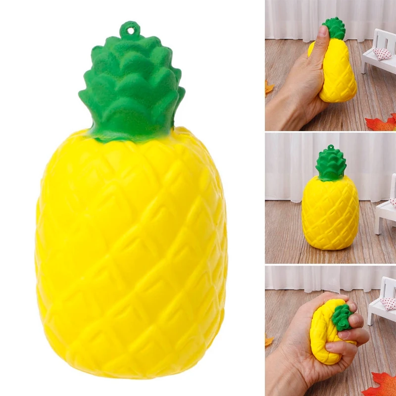 

Squeeze Pineapple Stress Relief Fruit Scented Slow Rising Toy