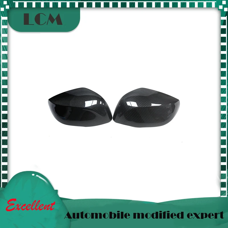 

Add On Style Carbon Fiber Mirror Cover For Infiniti QX50 QX55 QX60 16 17 18 19 20 21 22 Body Side Rear View Decoration Caps